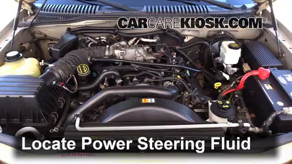 2005 Mercury Mountaineer Premier 4.6L V8 Power Steering Fluid Fix Leaks